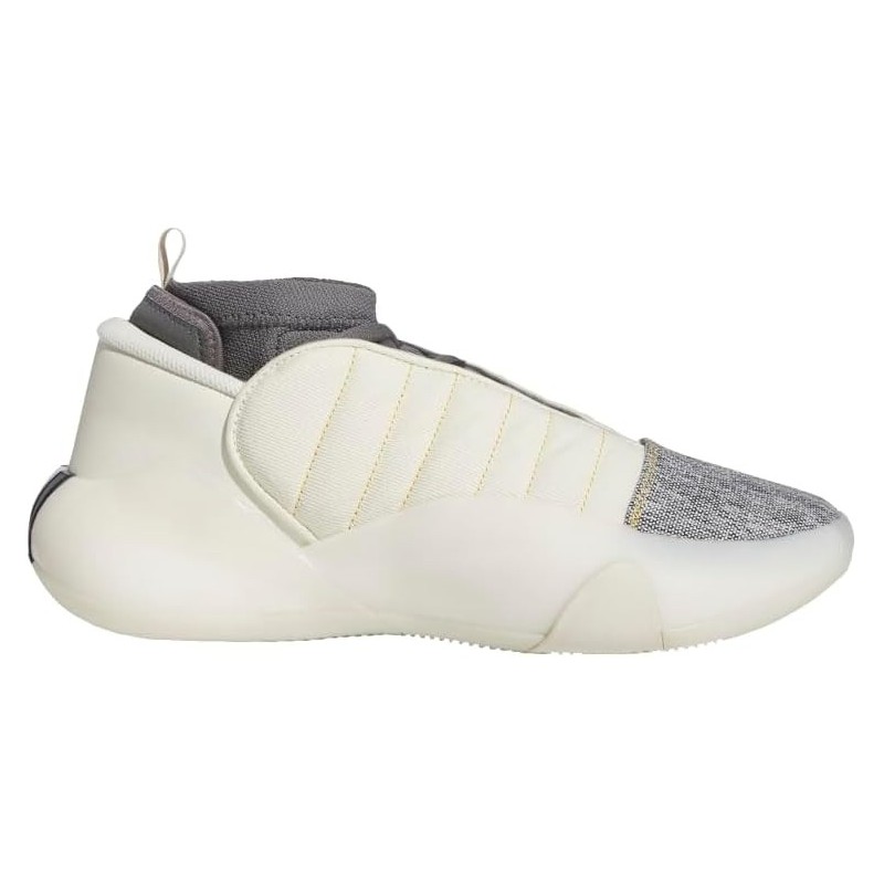 adidas James Harden Volume 7 Mens Basketball Shoes in Cream White