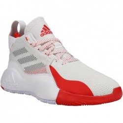 adidas D Rose 773 2020 White/Silver Metallic/Vivid Red Men's 15 Medium