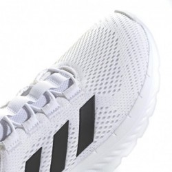 adidas Men's Cloudfoam Comfy Elastic Lace Sneaker